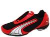 Adidasi barbati Puma Lifestyle - Testastretta Canvas - Black/White/High Risk Red