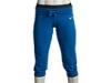 Pantaloni femei Nike - Obsessed Dri-Fit Capri - Imperial Blue/Classic Charcoal/Varsity Maize/(Citron)