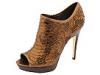 Pantofi femei via spiga - elvira - dark gold patent