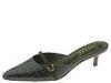 Sandale femei Lauren RL - Delores - Dark Forrest Green Embossed Croc