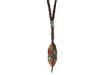 Diverse femei lucky brand - desert ace leather lariat necklace - multi