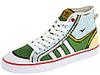 Adidasi barbati Adidas Originals - Nizza Hi Hand-Drawn - Pure Green/White/Native Yellow