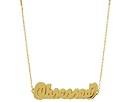 Diverse femei Jules Smith - Kiss n Tell Necklace Obsessed - Yellow Gold