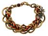 Diverse femei lucky brand - coachella valley woven chain bracelet -