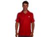 Tricouri barbati Adidas - RESPONSE&#174  Traditional Polo Shirt - University Red/White