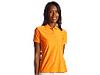 Tricouri femei Adidas - ClimaCool&#174  Textured Polo With CoolMax&#174  Energy Fabric - Tiger Lily