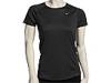 Tricouri femei Nike - Soft Hand S/S Base Layer Top - Anthracite/White/(Reflective Silver)