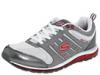 Adidasi femei skechers - rev air - charcoal/red