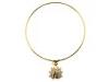 Diverse femei Accessories & Beyond - Charmed Bangle Bracelet - Gold Ladybug