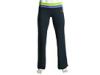 Pantaloni femei Nike - Yoga Basics Pant - Classic Charcoal/Citron/Purple Slate/(Citron)