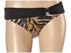 Special Vara femei St. John - Tiger Batik Belted Retro Pant - Multi