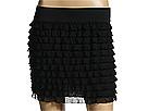 Fuste femei Free People - Downtown Ruffle Mini Skirt - Black