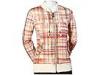 Bluze femei Oakley - Checked Out Crew Track Jacket - Linen Plaid