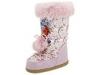 Cizme femei Ed Hardy - Big Bear Boots Faux Fur - Fuschia/Pink
