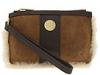 Genti de mana femei UGG - Shearling Flying Pocket Wristlet - Chestnut