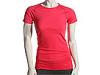 Tricouri femei Nike - New Seamless S/S Top - Aster Pink/(White)