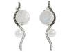 Diverse femei judith jack - night & day two stone linear earrings -
