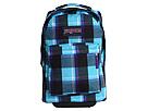 Ghiozdane femei Jansport - Wheeled Superbreak&#174  - Calypso Blue Duke Plaid