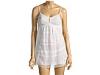 Lenjerie femei Betsey Johnson - Tricot and Heirloom Lace Babydoll & Thong - Pearl