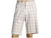 Pantaloni barbati Puma Lifestyle - Golf Checked Bermudas - White/Flame Orange