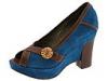 Pantofi femei Miss Sixty - Meggan - Blue/Dark Brown
