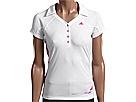 Tricouri femei Adidas - RESPONSE&#174  Court Traditional Polo Shirt - White/Core Magenta