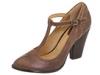 Pantofi femei Frye - Betty T Strap - Brown Leather