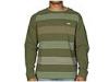 Pulovere barbati Le Tigre - Striped Raglan Crew Sweater - Military