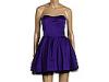 Rochii femei French Connection - Prom Twill Strapless Dress - Purple Jazz/Black Lining