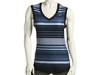 Tricouri femei Nike - Print Victory Dri-FIT&reg  Sleeveless Top - Cobalt Steel/Black/Mist Blue/Mist Blue