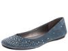 Balerini femei Nine West - Sasypants - Medium Blue/Medium Blue Suede