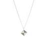 Diverse femei Judith Jack - Contrasts 16 inch Stud Pendant Necklace - Sterling Silver/Crystal