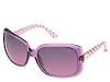 Ochelari femei Betsey Johnson - Plastic Rectangle - Violet