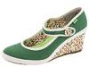 Pantofi femei keds - midnight - classic green floral