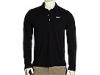 Tricouri barbati Nike - Dri-FIT&#8482  Long Sleeve Polo - Black/White