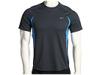 Tricouri barbati Nike - Sphere Dry Core Running Shirt - Anthracite/Italy Blue/(Reflective Silver)