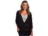 Tricouri femei Quiksilver - Wall To Wall Cardigan - After Hours Black