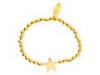 Diverse femei Accessories & Beyond - Pebble Bead Star Charm Bracelet - Gold