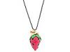 Diverse femei Betsey Johnson - Betsey\'s Picnic Strawberry Necklace - Pink Multi