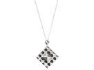 Diverse femei Judith Jack - Contrasts 18 inch Drop Pendant Necklace - Sterling Silver/Crystal