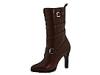 Ghete femei Ralph Lauren Collection - Helena - Dark Brown Burnished Calf