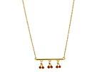Diverse femei Andrew Hamilton Crawford - 3 Cherries Necklace - Gold