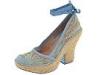 Pantofi femei Irregular Choice - Lace Curtain 3057-5A - Peach/Mint/Blue