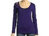 Pulovere femei Volcom - Sweet Emotion L/S Top - Vintage Purple