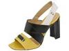 Sandale femei Costume National - 1260149-22096 - Black/Yellow
