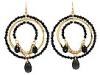 Diverse femei jessica simpson - lady three-hoop enchanting earrings -