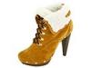 Ghete femei Dsquared2 - Ankle Boot Pippi Montone Naturale - Naturale
