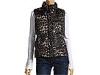 Sacouri femei michael kors - leopard puffer cire vest