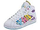 Adidasi femei Phat Farm - Super Cat Revival Hi - White/Multi