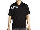 Tricouri barbati Adidas - ClimaCool® 3-Stripes Mesh Polo Shirt - Black/White